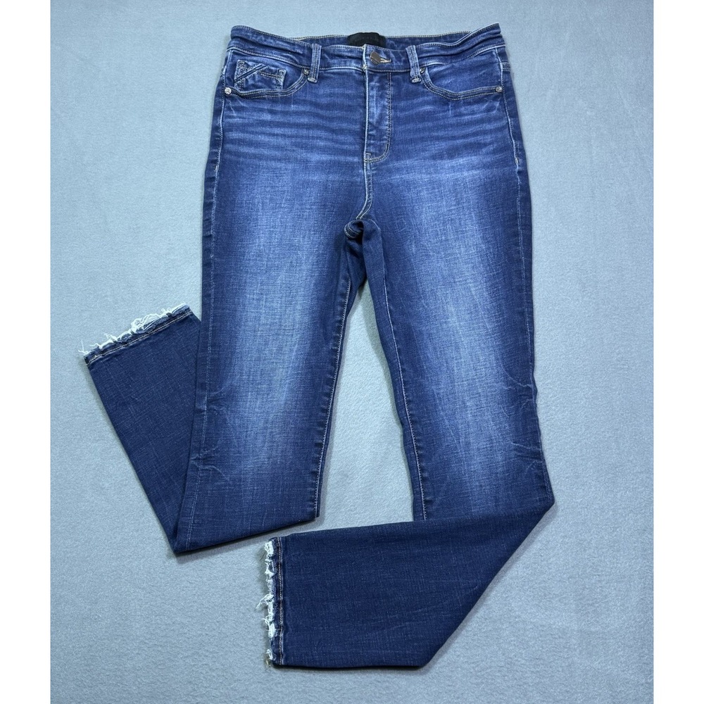 Buckle Black Jeans Womens 27x29 Classic Skinny Stretch Denim Boho USA